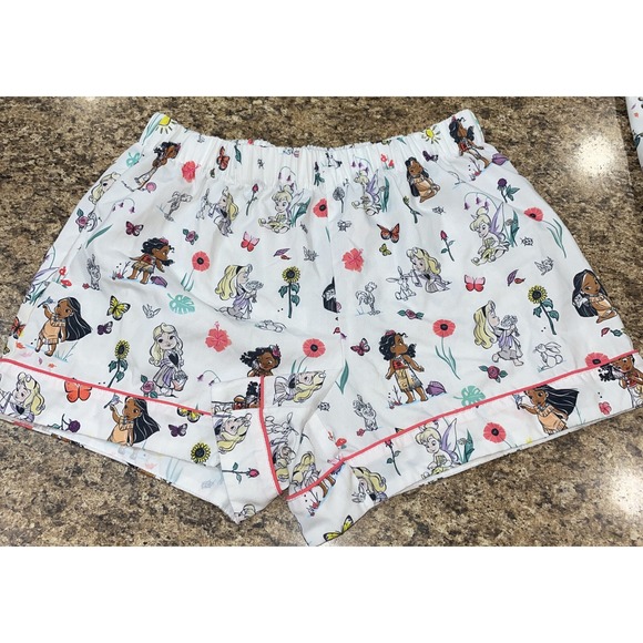 DISNEY STORE ANIMATORS COLLECTION DISNEY PRINCESS PAJAMA PJ SET FOR WOMEN SZ SM - Picture 13 of 16